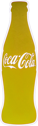 coca-cola icon yellow